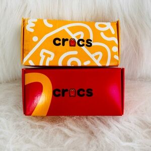 NIB! Crocs / McDonald collectible toy shoe charm , keychain